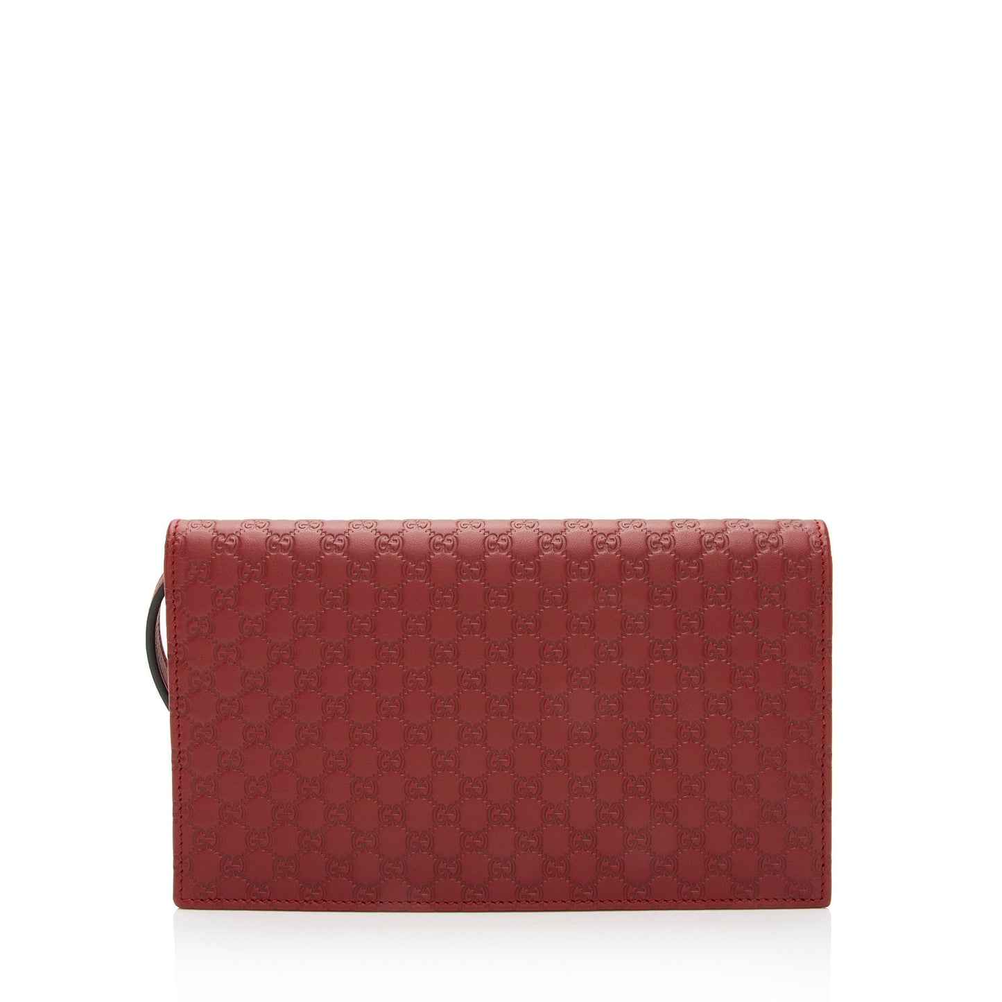 Gucci Microguccissima Leather Wallet Crossbody Bag (SHF-PRTFwh)