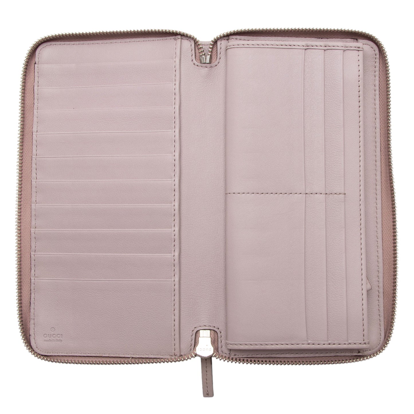 Gucci Microguccissima Leather Zip Around Large Organizer Wallet (SHF-1Hcvqk)