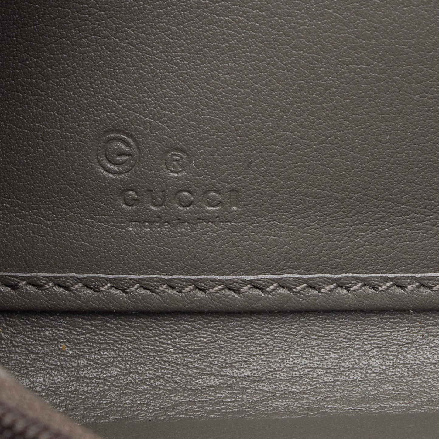 Gucci Microguccissima Leather Zip Around Wallet (SHF-23927)