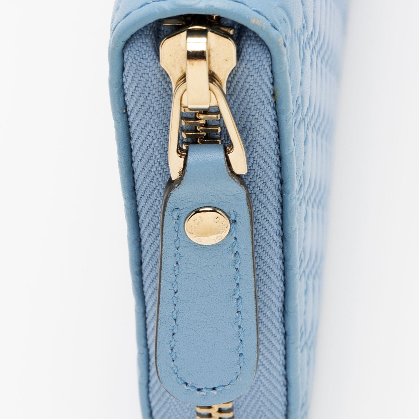 Gucci Microguccissima Leather Zip Around Wallet (SHF-pX5c6O)