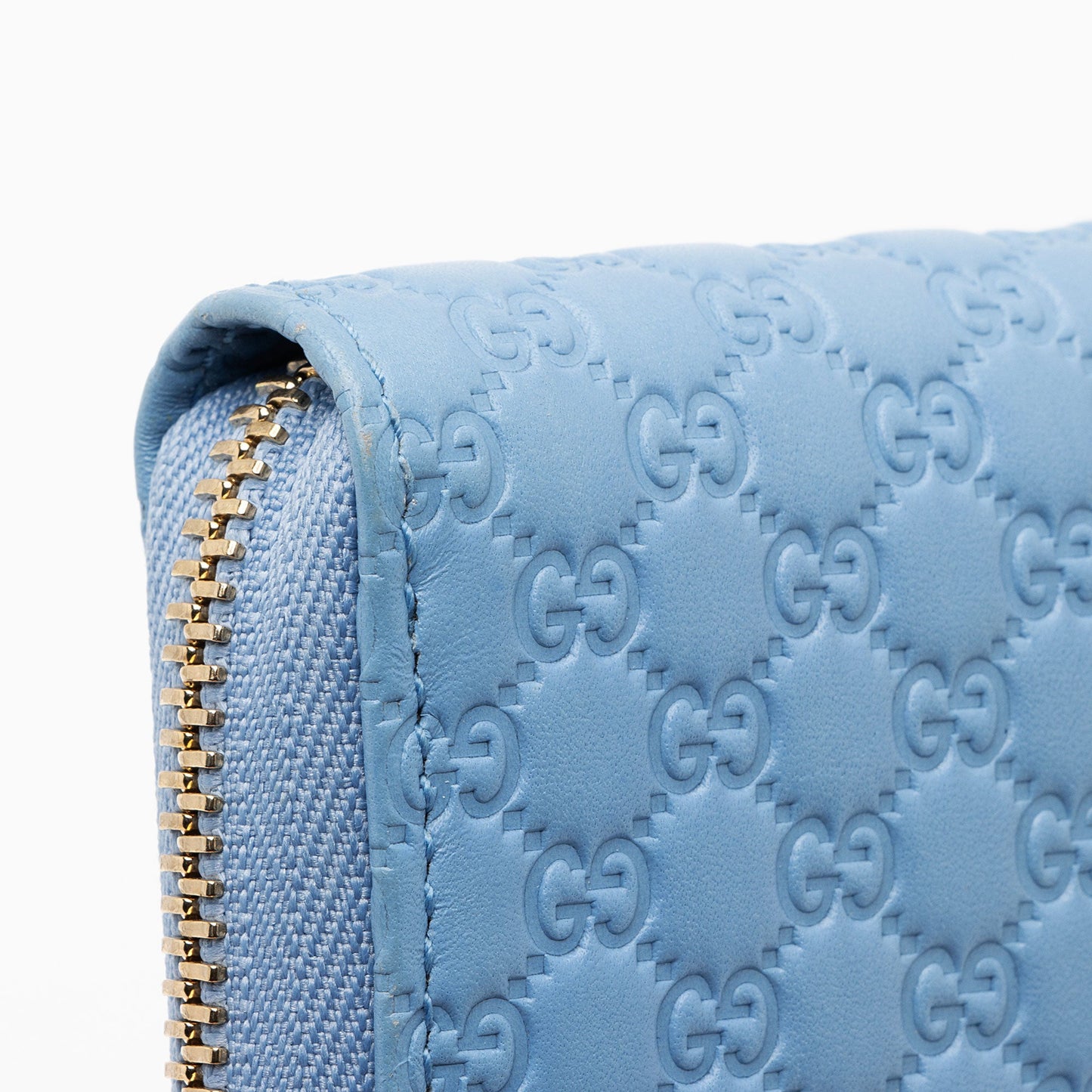 Gucci Microguccissima Leather Zip Around Wallet (SHF-pX5c6O)