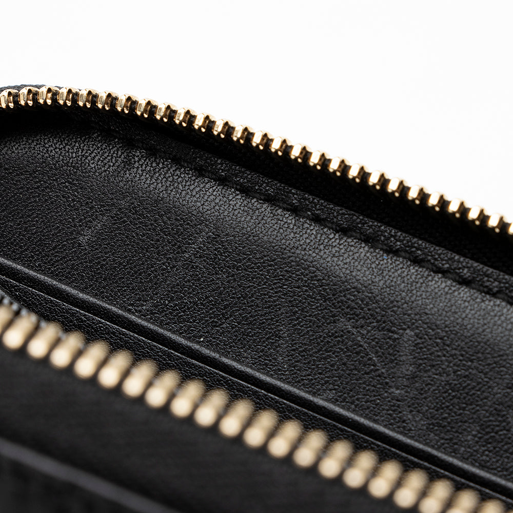 Gucci Microguccissima Leather Zip Wallet (SHF-19477)