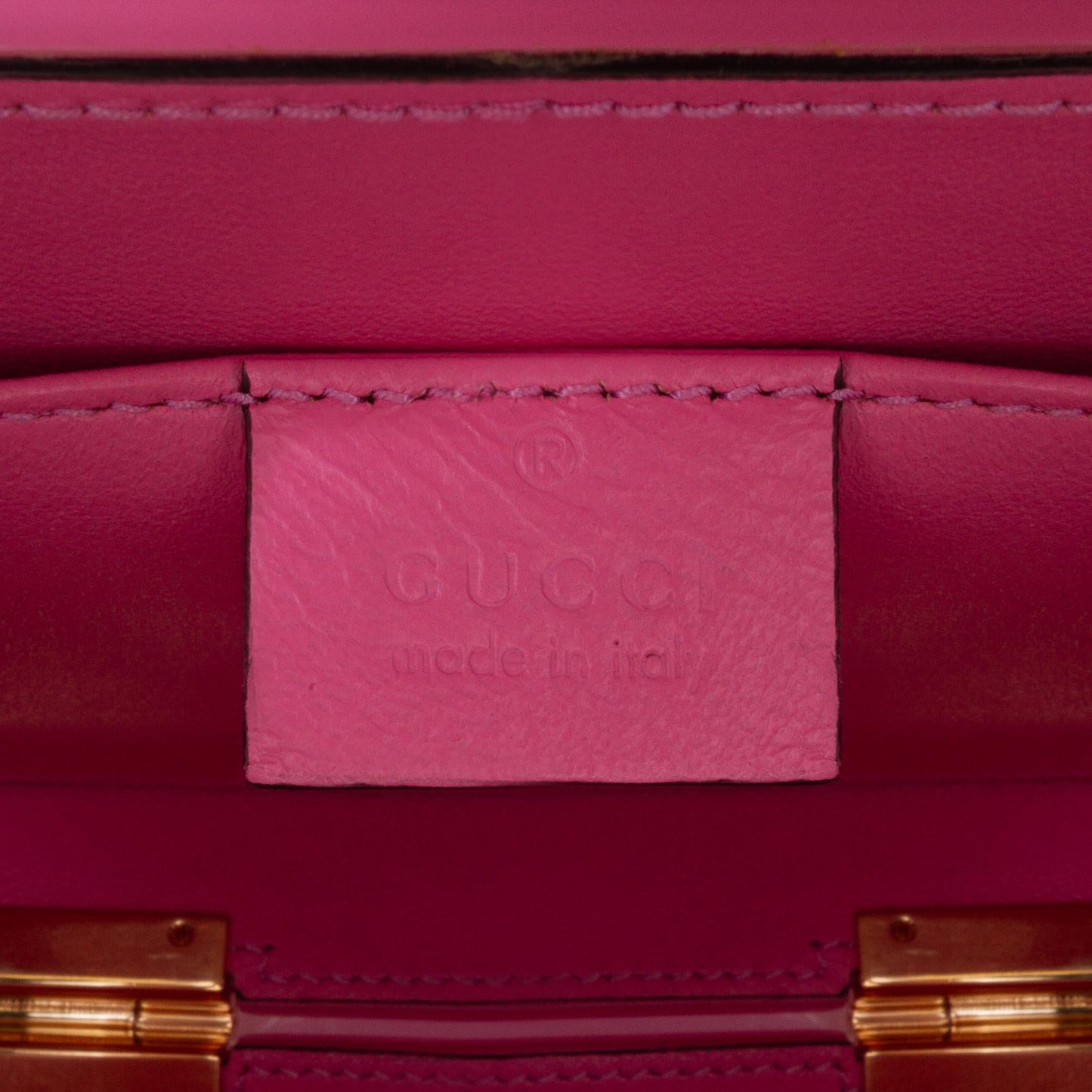 Gucci Mini Acrylic Sylvie 1969 Top Handle Bag