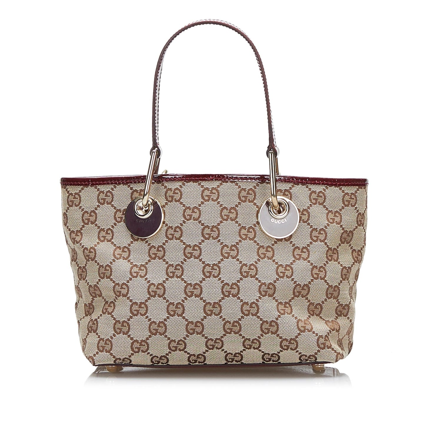Luxury Gucci Mini GG Canvas Eclipse Tote (SHG-b0nqz3)