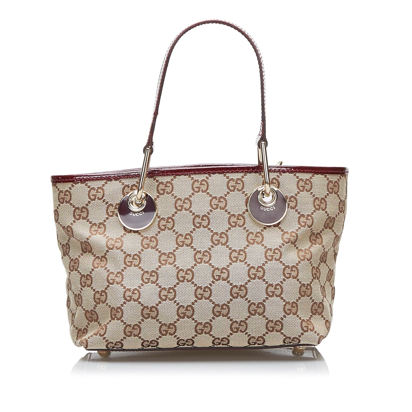 Luxury Gucci Mini GG Canvas Eclipse Tote (SHG-b0nqz3)
