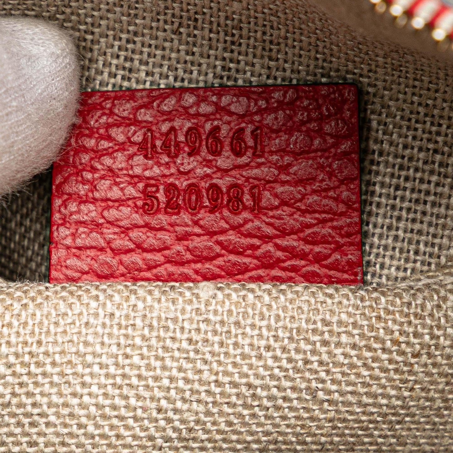 Gucci Mini Leather GG Charm Dome Satchel