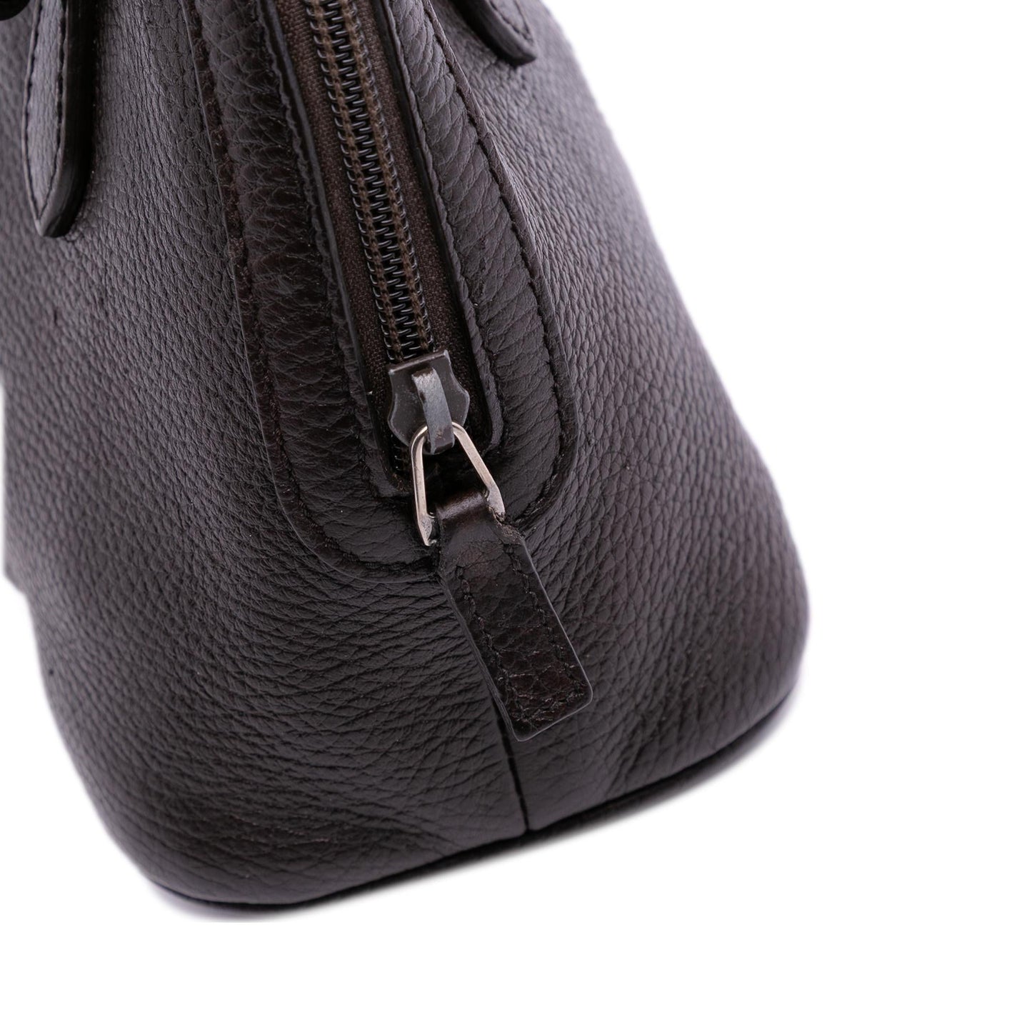 Gucci Mini Leather Web Dome Satchel