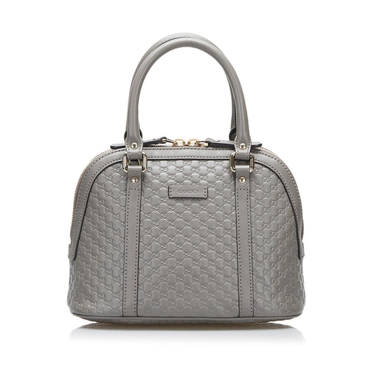 Gucci Mini Microguccissima Dome Satchel (SHG-Iq6jBw)