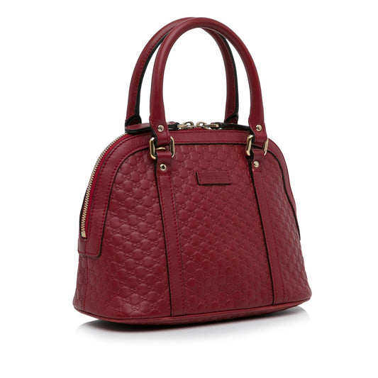 Gucci Mini Microguccissima Dome Satchel (SHG-SrH2Yo)