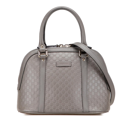 Gucci Mini Microguccissima Dome Satchel