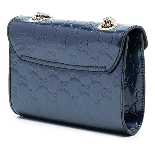 Gucci Mini Patent Guccissima Emily Crossbody