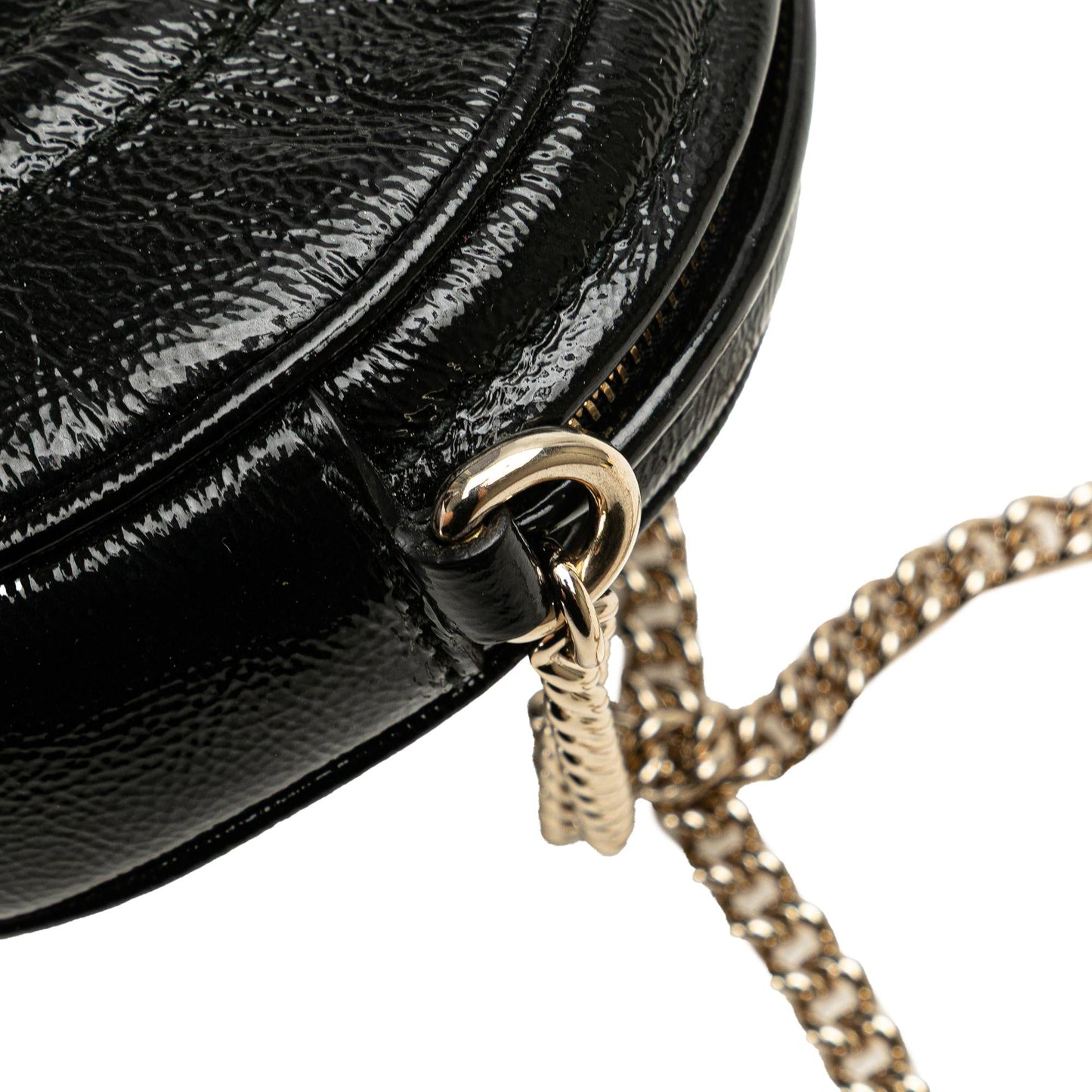 Gucci Mini Patent Soho Chain Bag