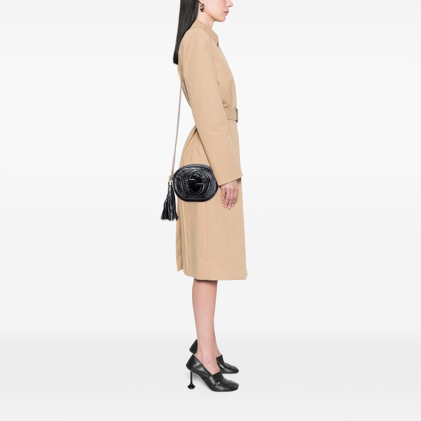 Gucci Mini Patent Soho Chain Bag