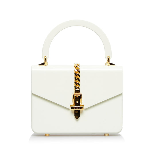 Gucci Mini Plexiglass Sylvie 1969 (SHG-RffcW2)