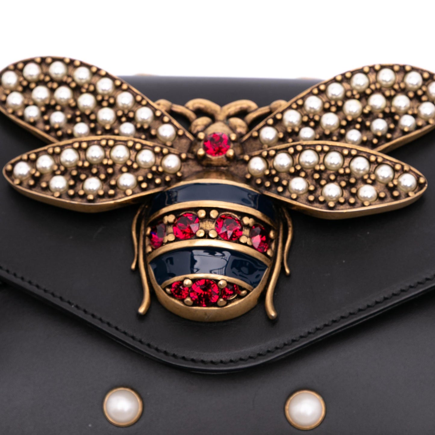 Gucci Mini Queen Margaret Broadway Leather Satchel