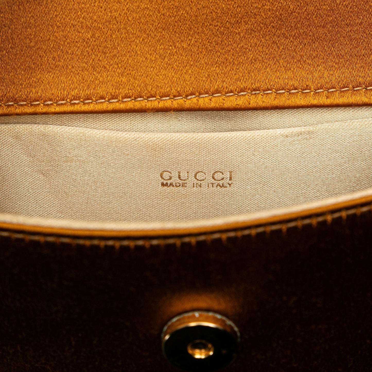 Gucci Mini Satin Bamboo Night