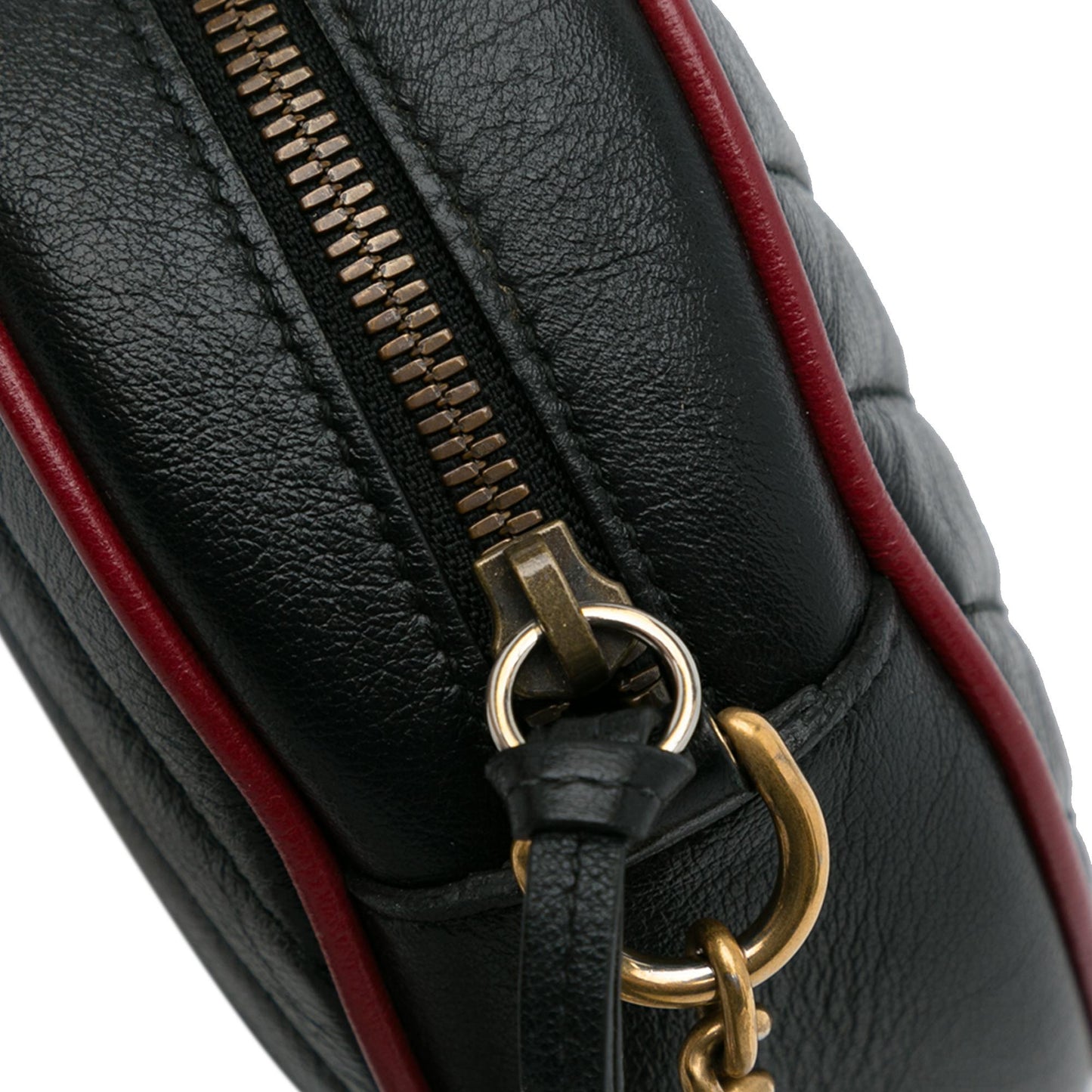 Gucci Mini Torchon GG Marmont Round Crossbody Bag (SHG-qSKdwn)