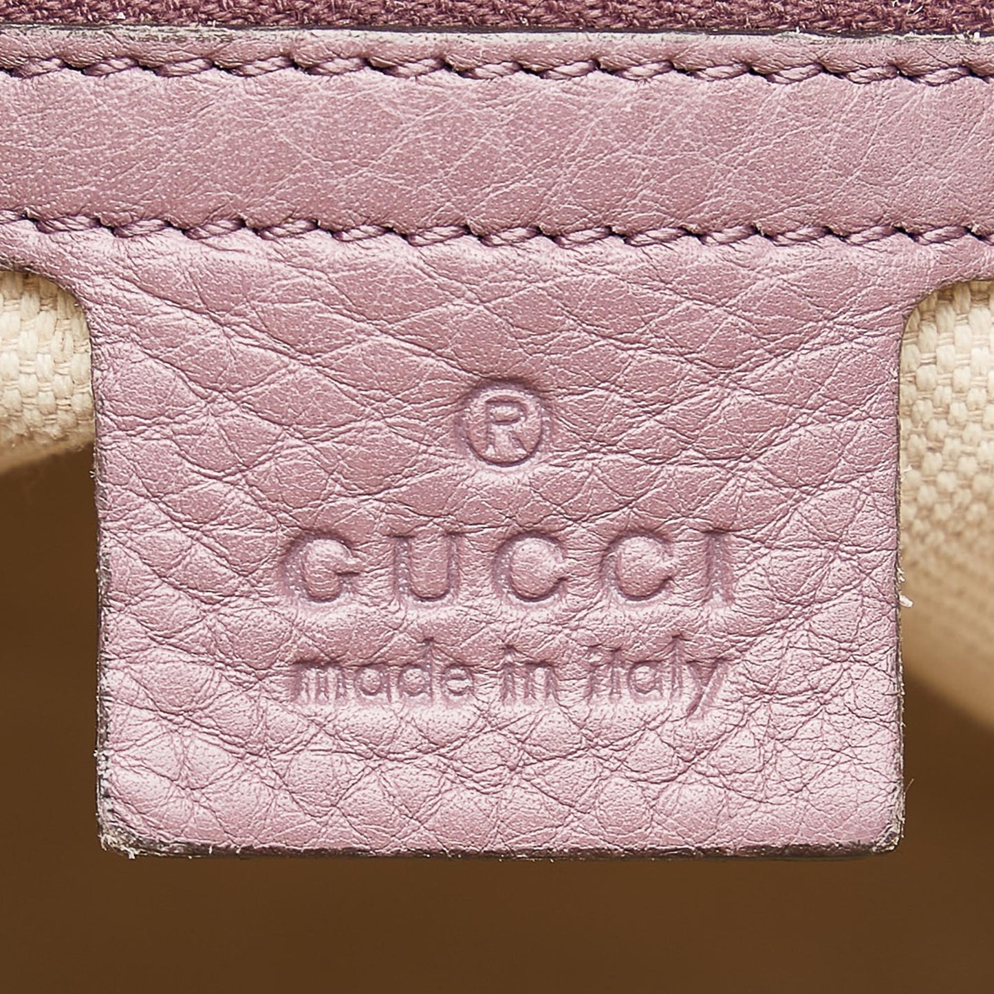 Gucci Miss GG Leather Satchel (SHG-34320)