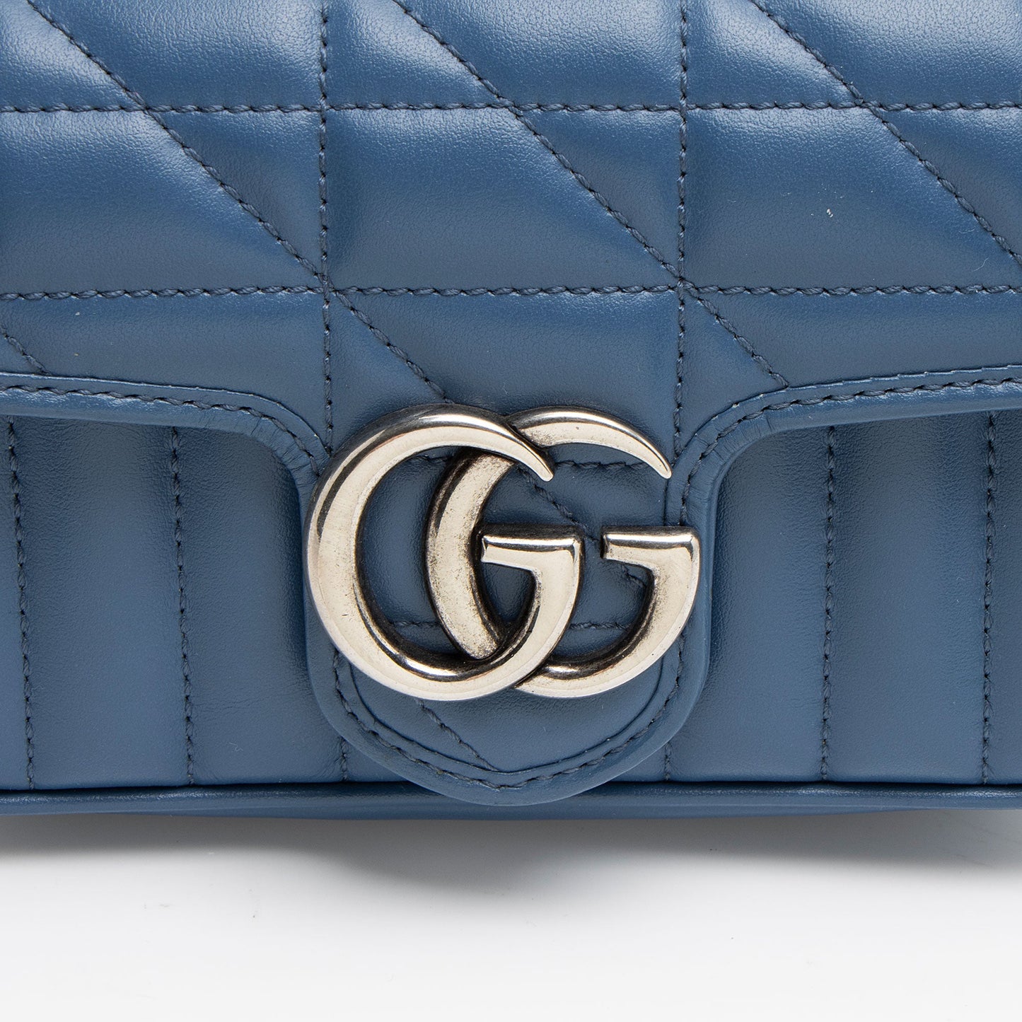 Gucci Mixed Matelasse Leather GG Marmont Aria Mini Flap Bag