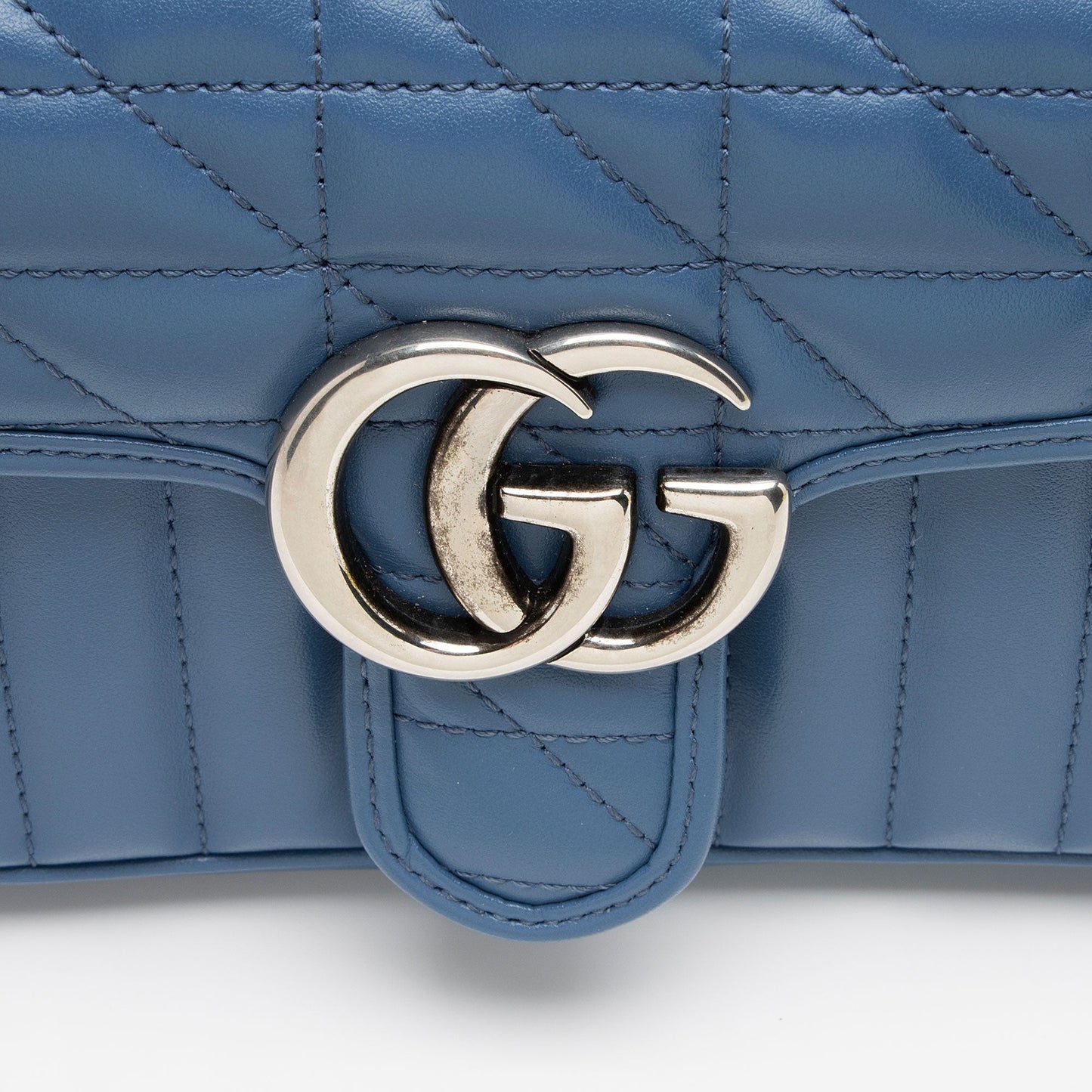 Gucci Mixed Matelasse Leather GG Marmont Aria Mini Flap Bag (SHF-FR8CYp)