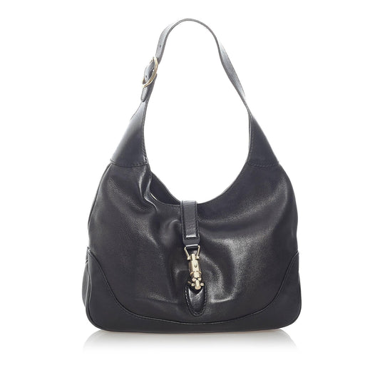 Gucci New Jackie Leather Shoulder Bag (SHG-32840)
