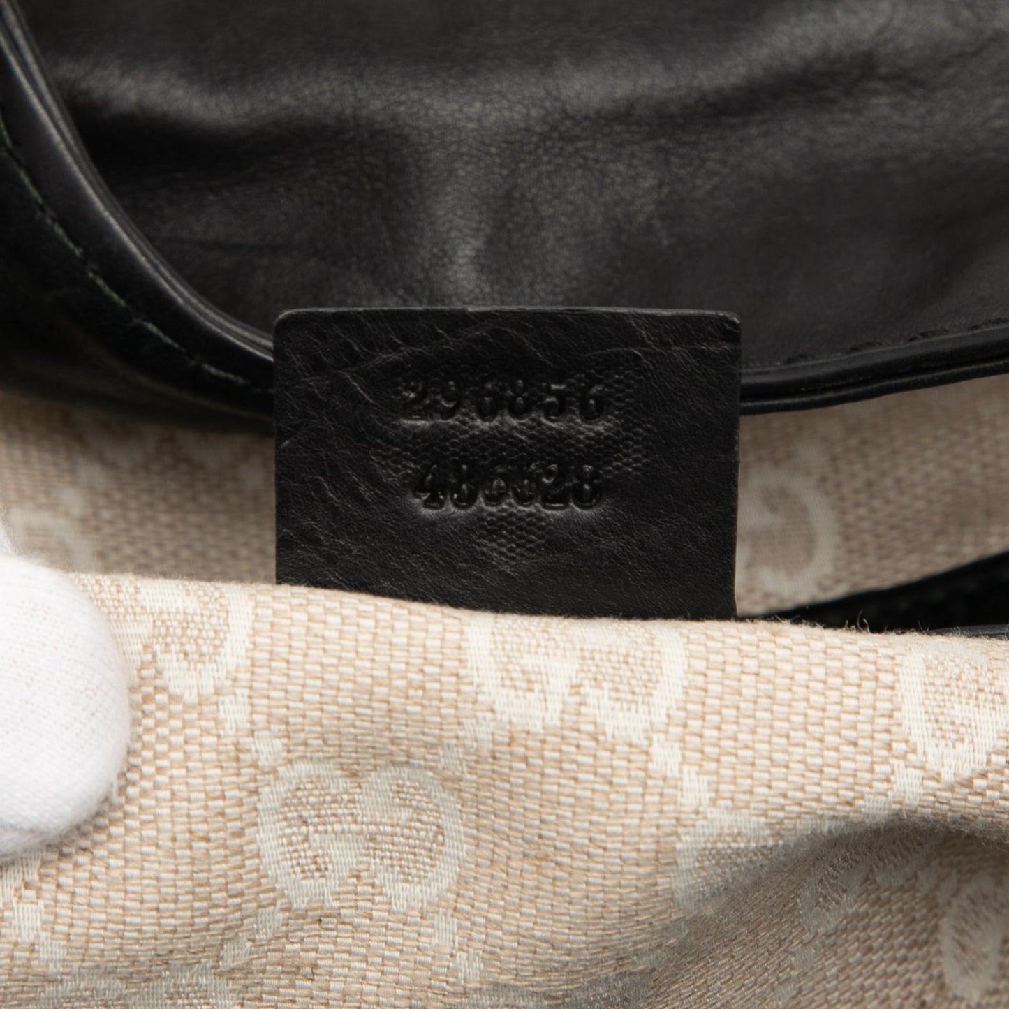 Gucci Nubuck Soft Stirrup Tote