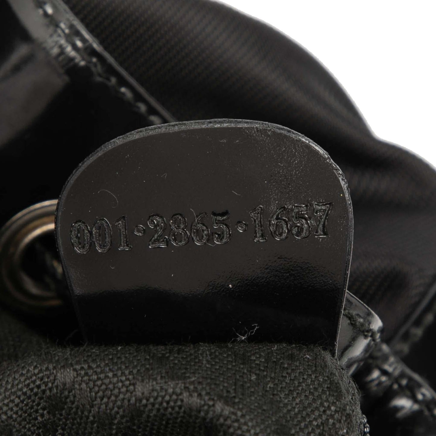 Gucci Nylon Bamboo Bucket Bag