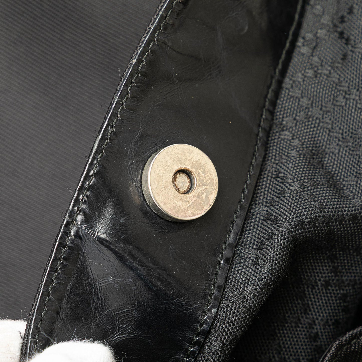 Gucci Nylon Bamboo Satchel