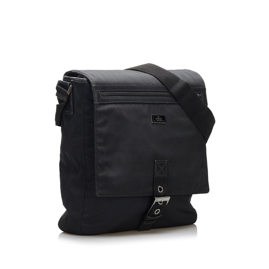Gucci Nylon Crossbody Bag (SHG-I5GlGn)