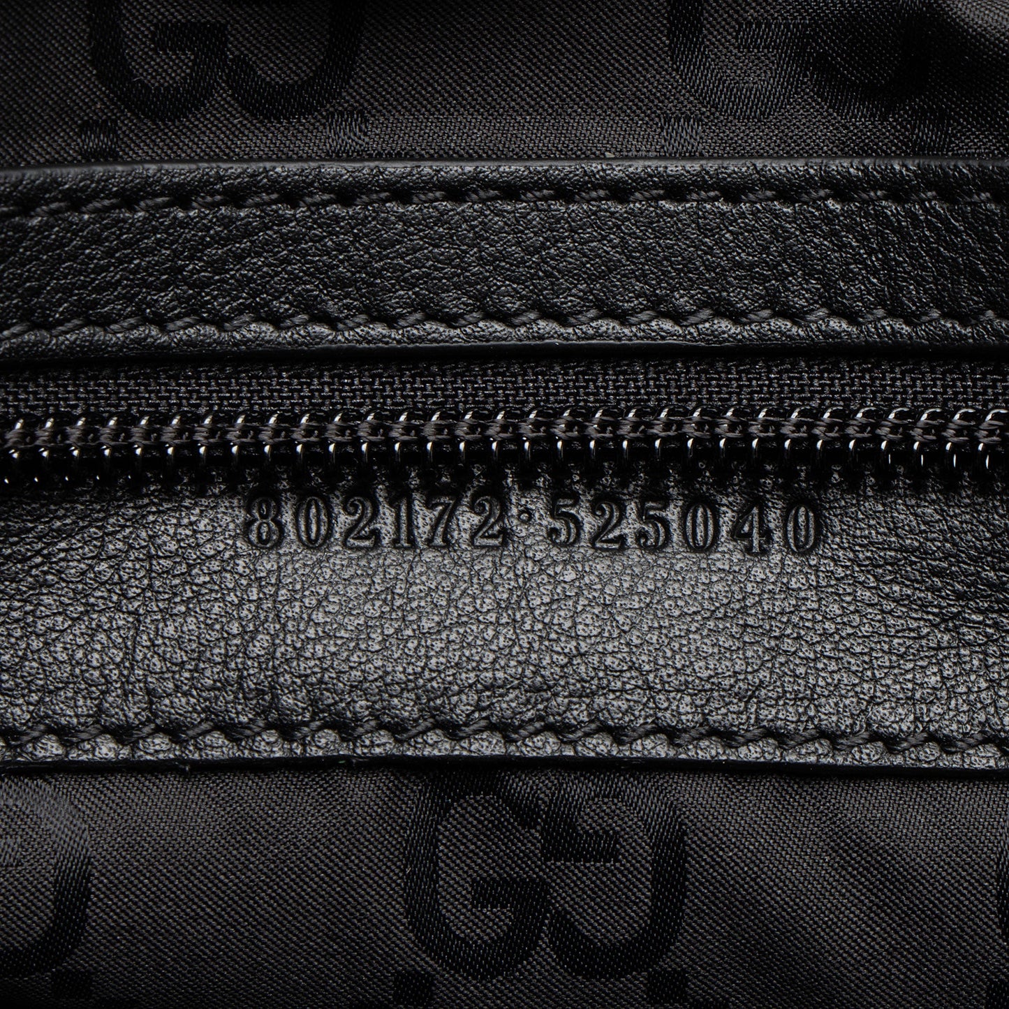 Gucci Nylon Embossed Logo Web Large Tote