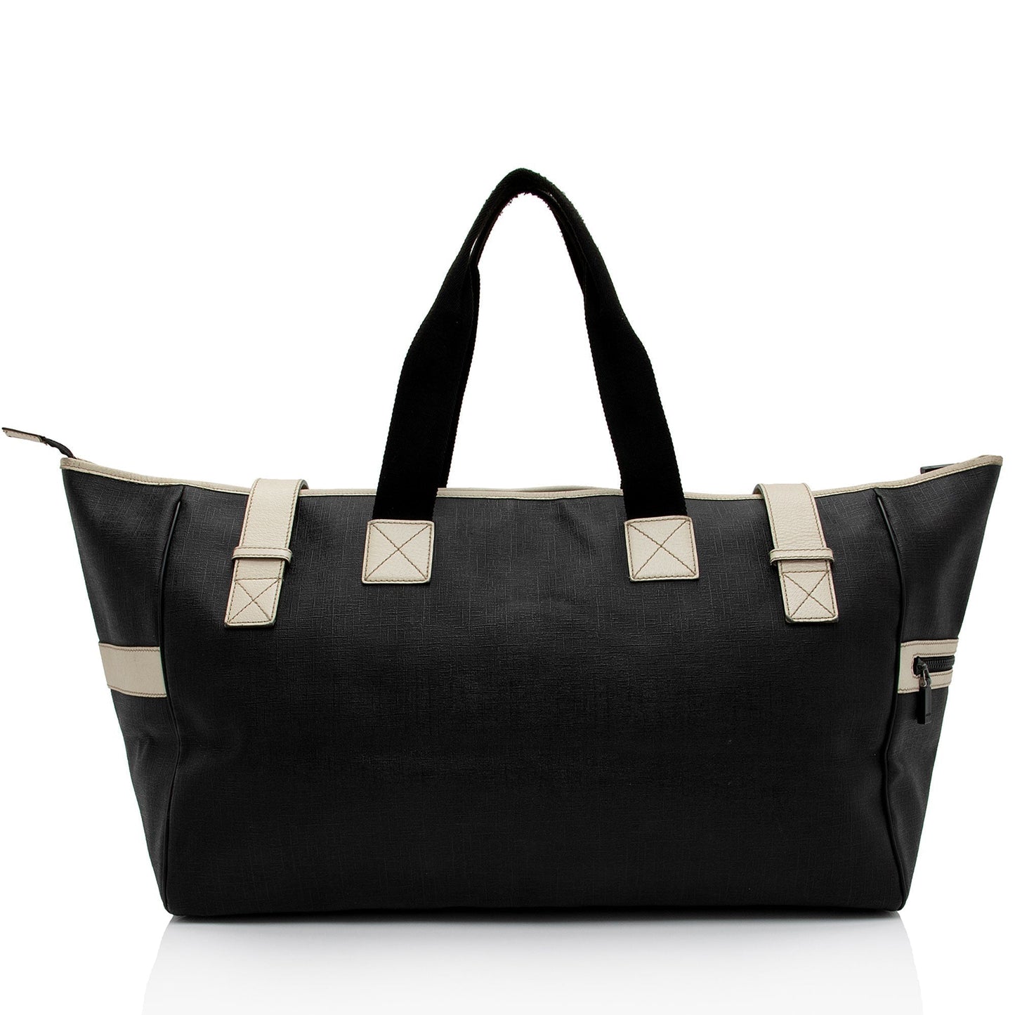 Luxury Gucci PVC Logo XL Shopper Tote (SHF-AJvk6R)