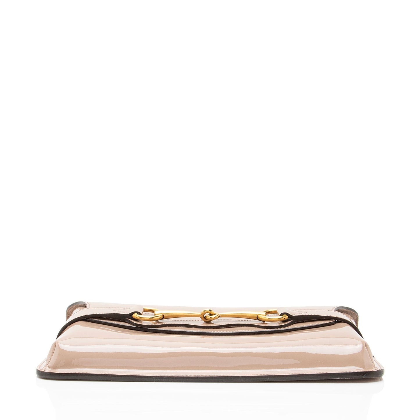 Gucci Patent Leather Bright Bit Clutch