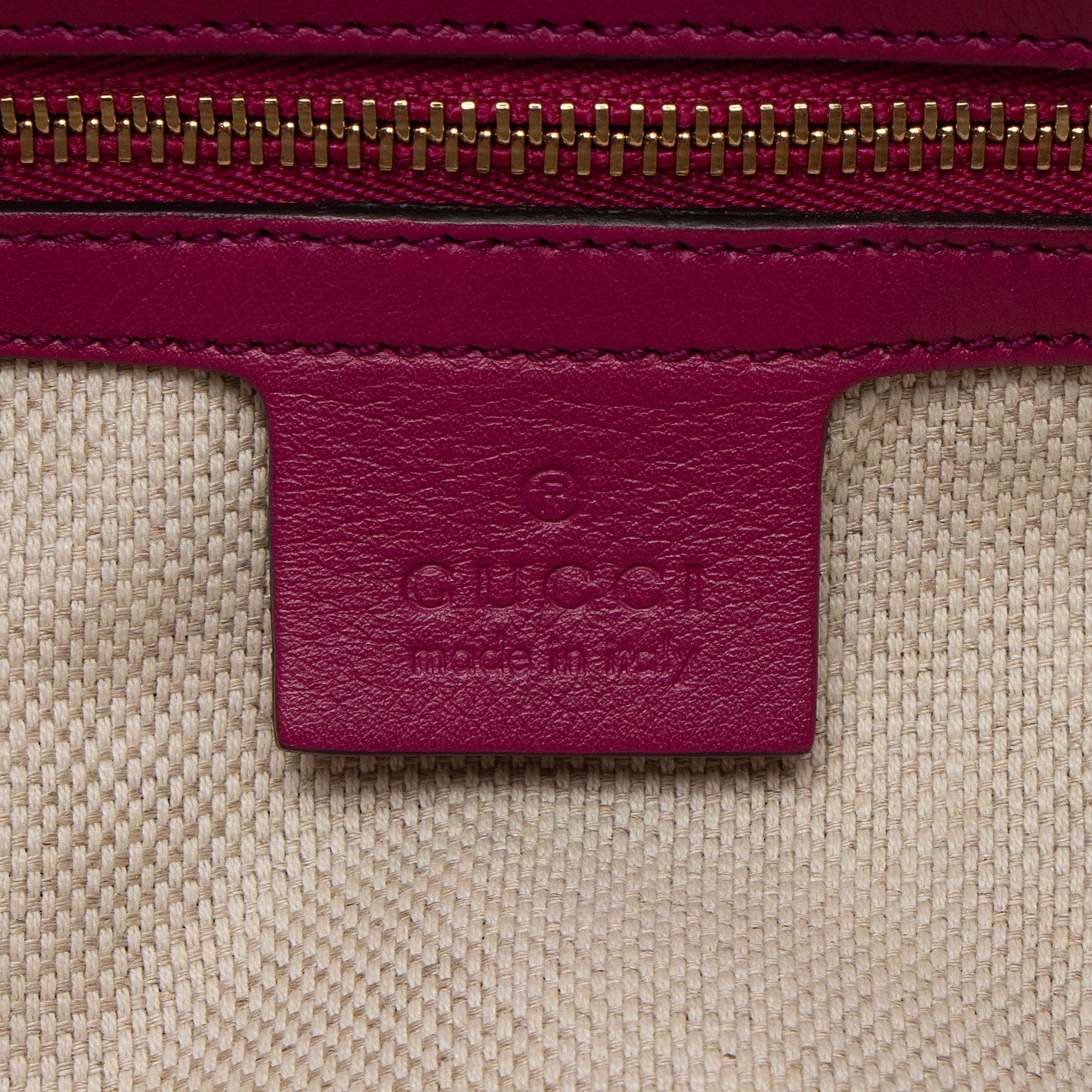 Gucci Patent Leather Soho Medium Shoulder Bag