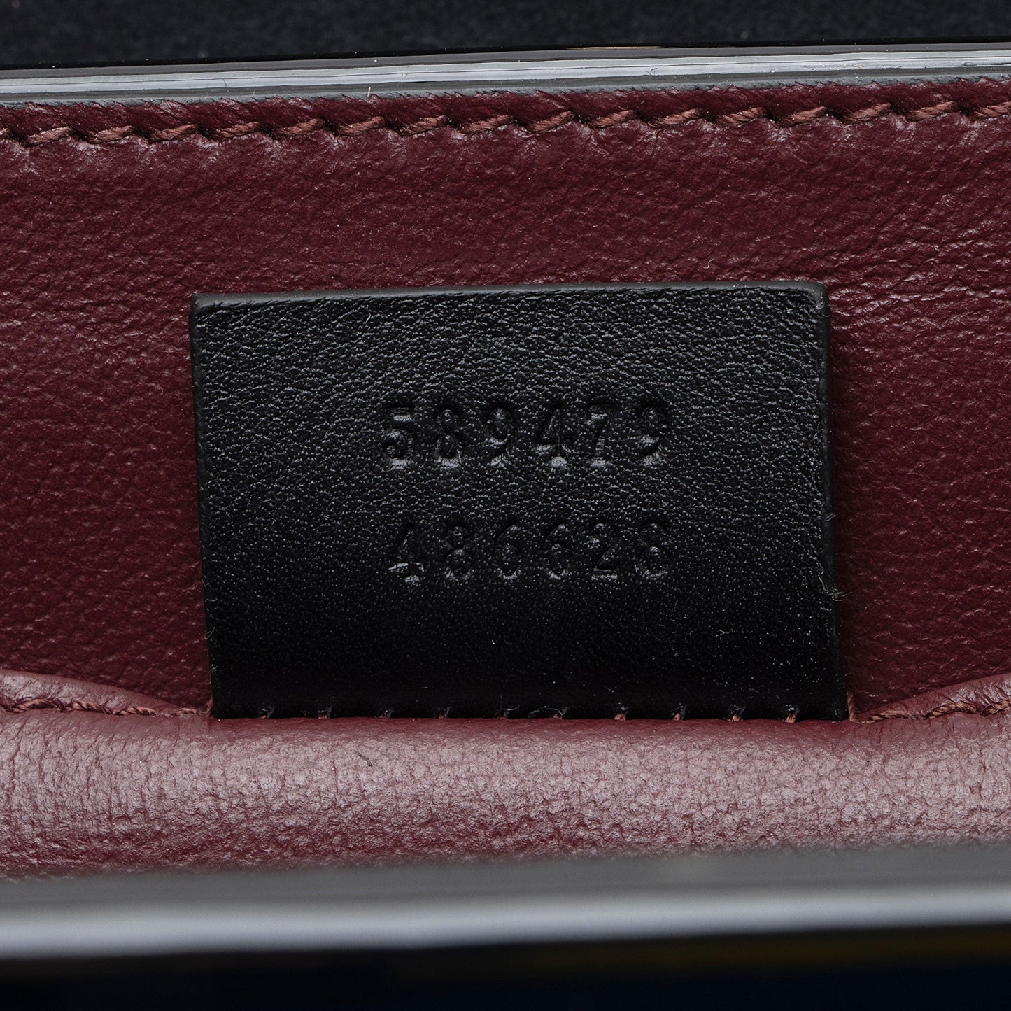 Gucci Patent Leather Sylvie 1969 Mini Top Handle