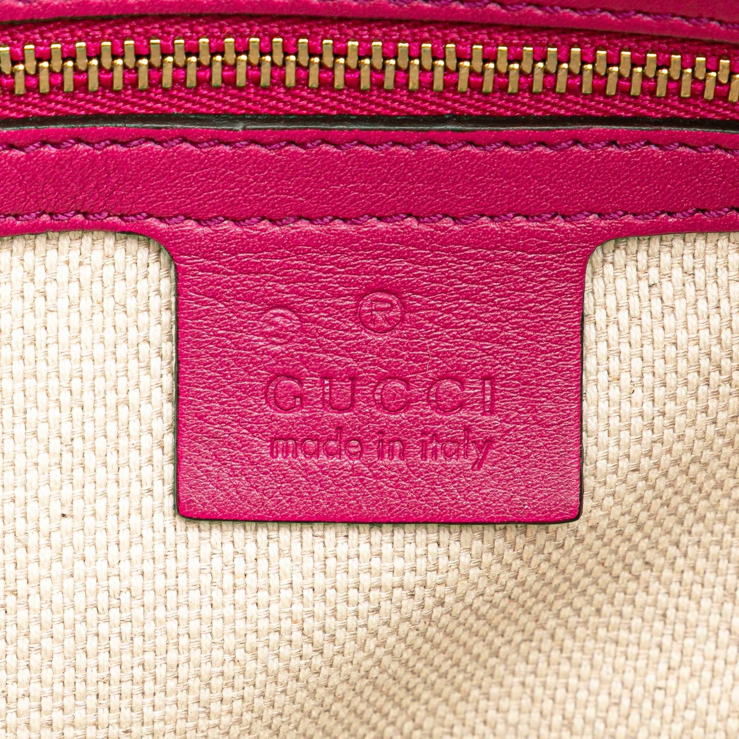 Gucci Patent Soho Chain Zip Shoulder Bag