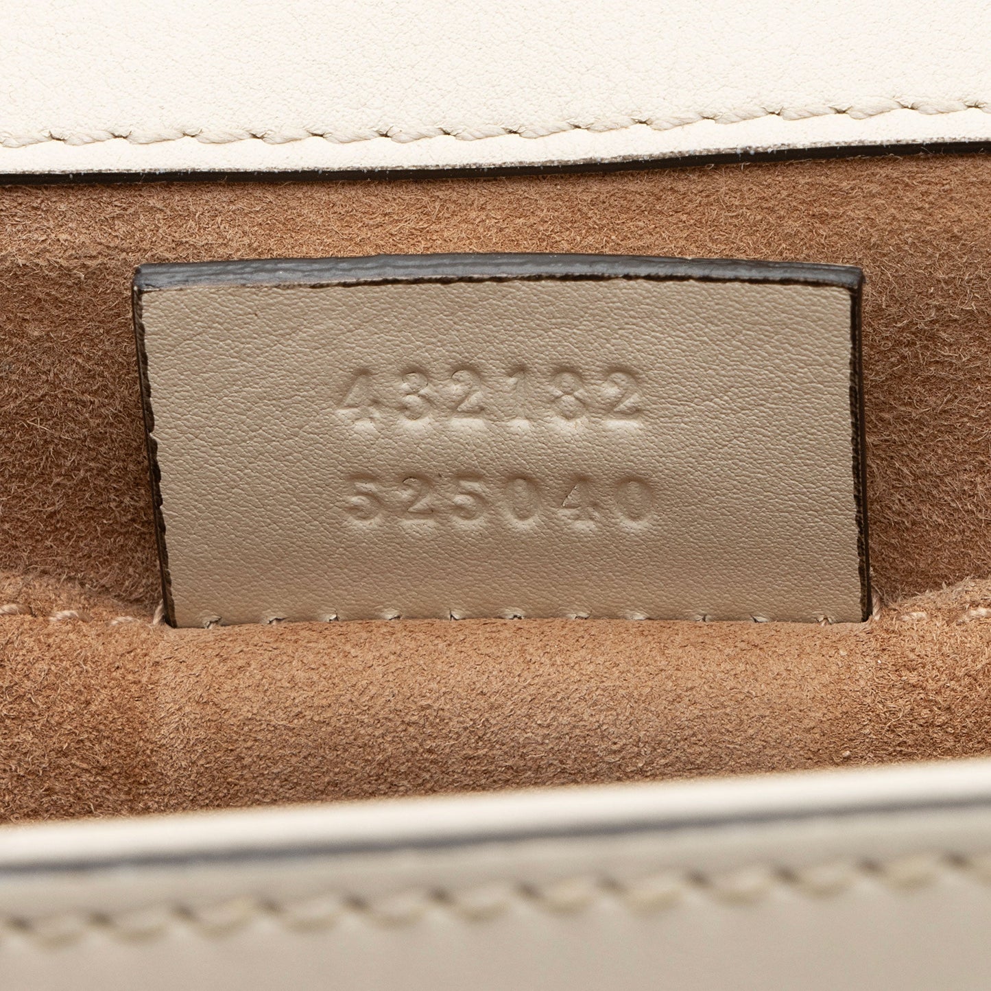 Gucci Pearl Embellished Leather Padlock Small Shoulder Bag (SHF-2JmpQy)