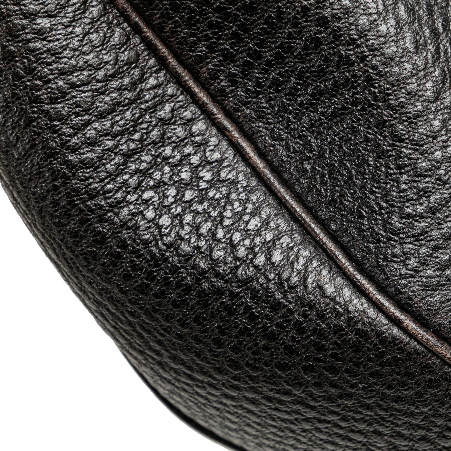 Gucci Pebbled Calfskin Bamboo Ring Hobo