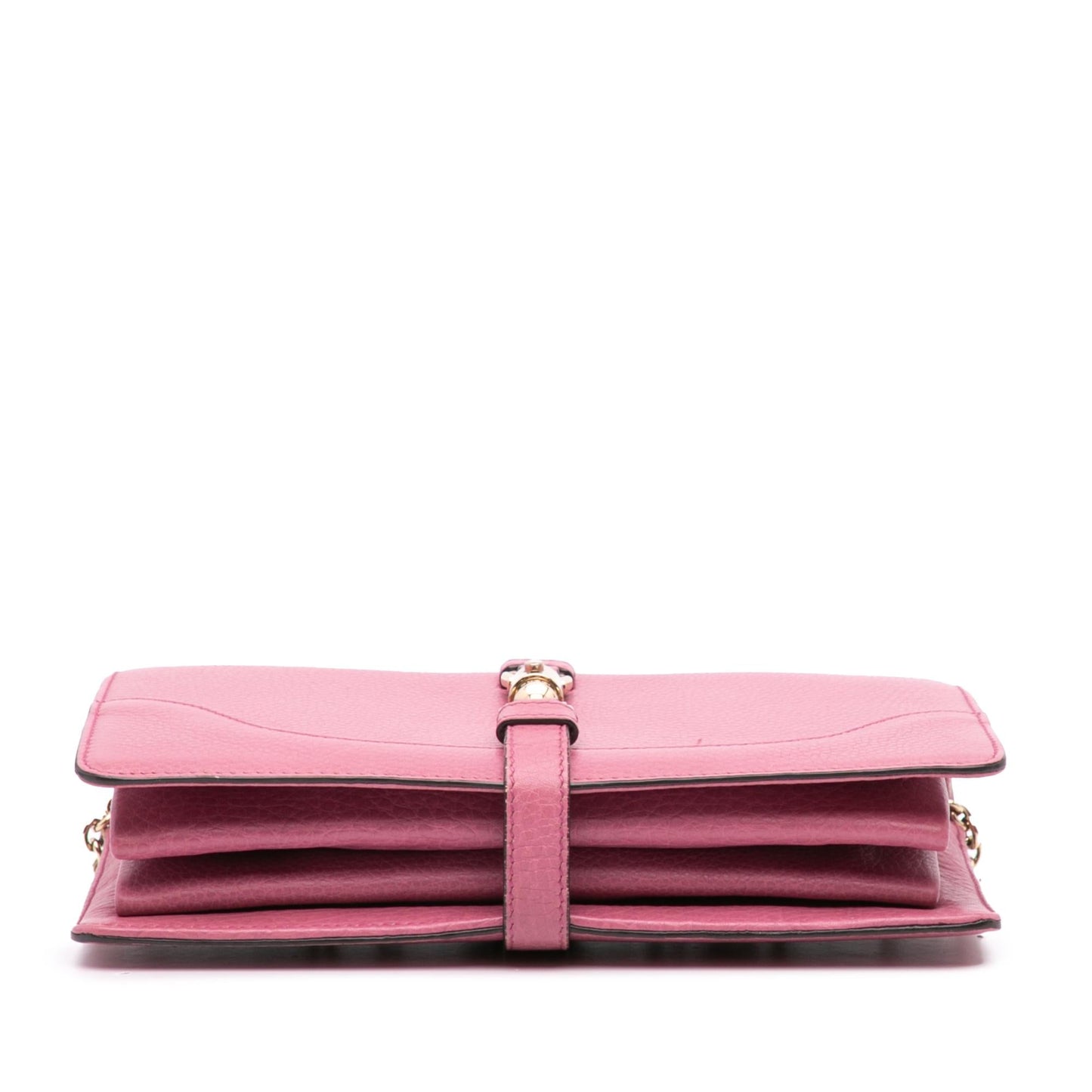 Gucci Pebbled Calfskin Piston Broadway Evening Bag