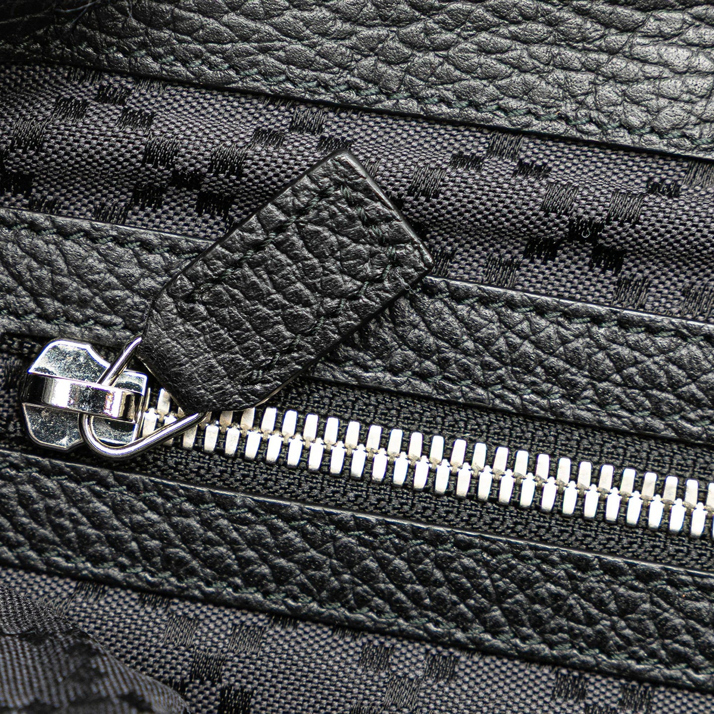 Gucci Pebbled Calfskin Portfolio Clutch