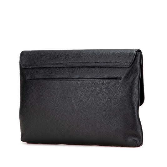 Gucci Pebbled Calfskin Portfolio Clutch
