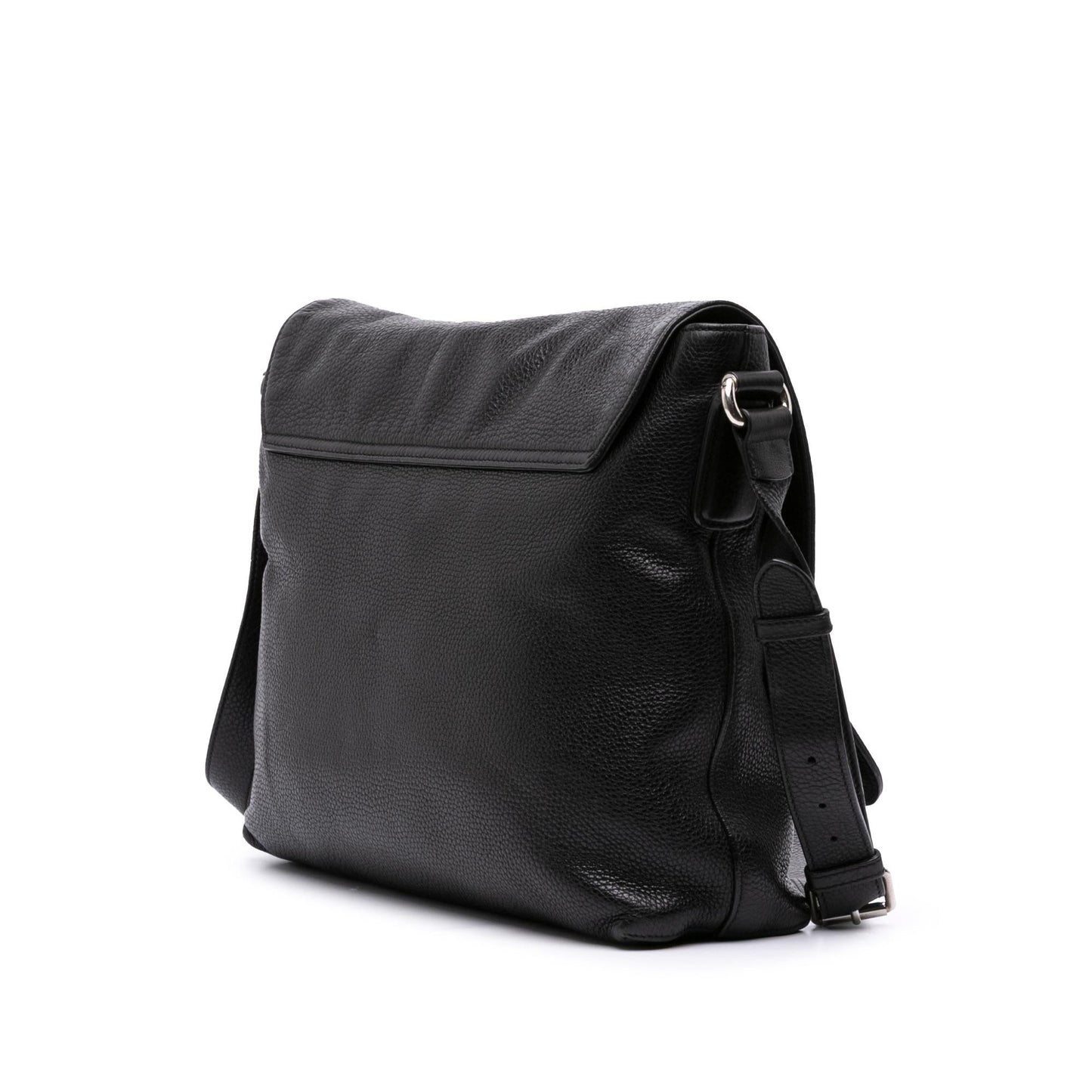 Gucci Pebbled Calfskin Soho Messenger Bag