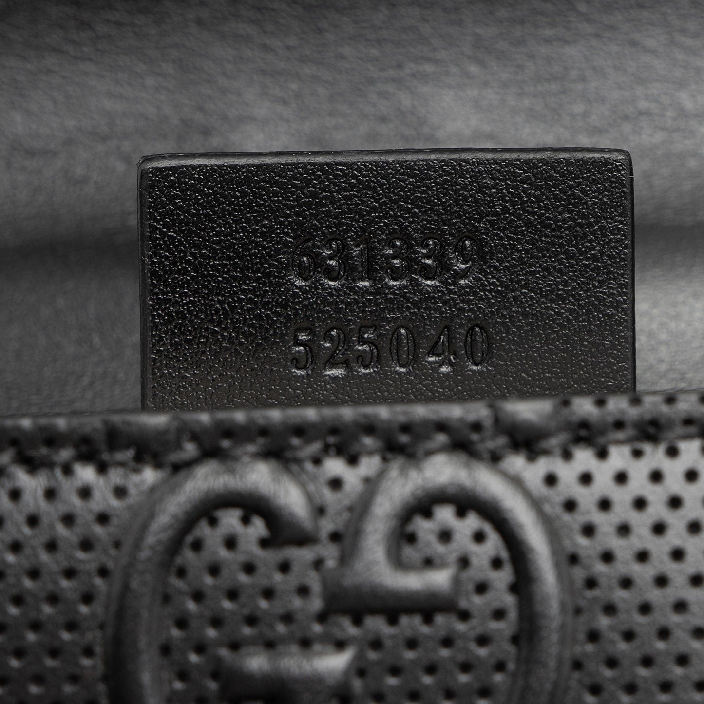 Gucci Perforated GG Embossed Double Belt Bag (SHF-rNzGhH)