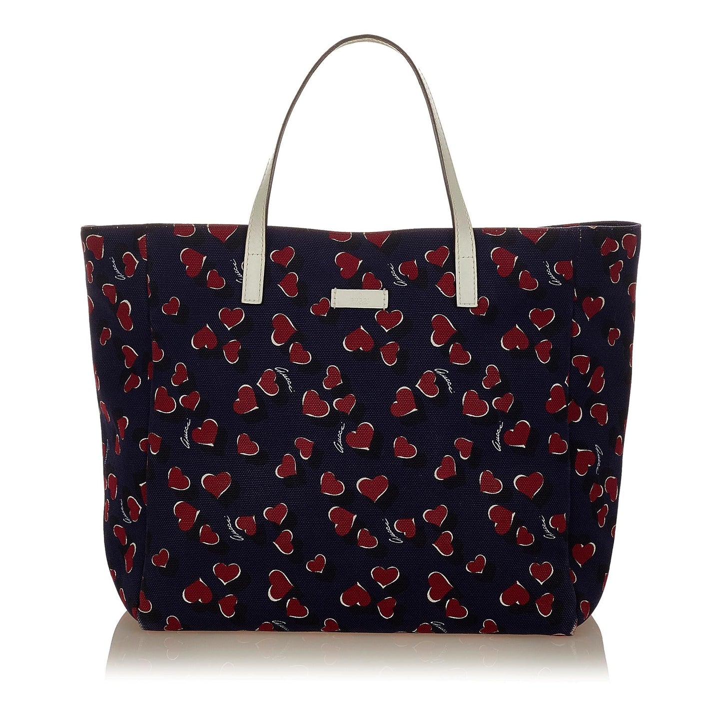 Gucci Printed Canvas Tote Bag (SHG-31840)