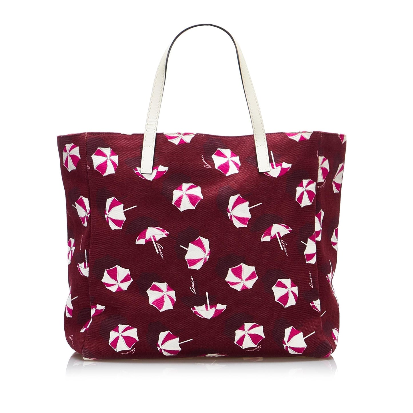 Luxury Gucci Printed Canvas Tote (SHG-stdQjI)