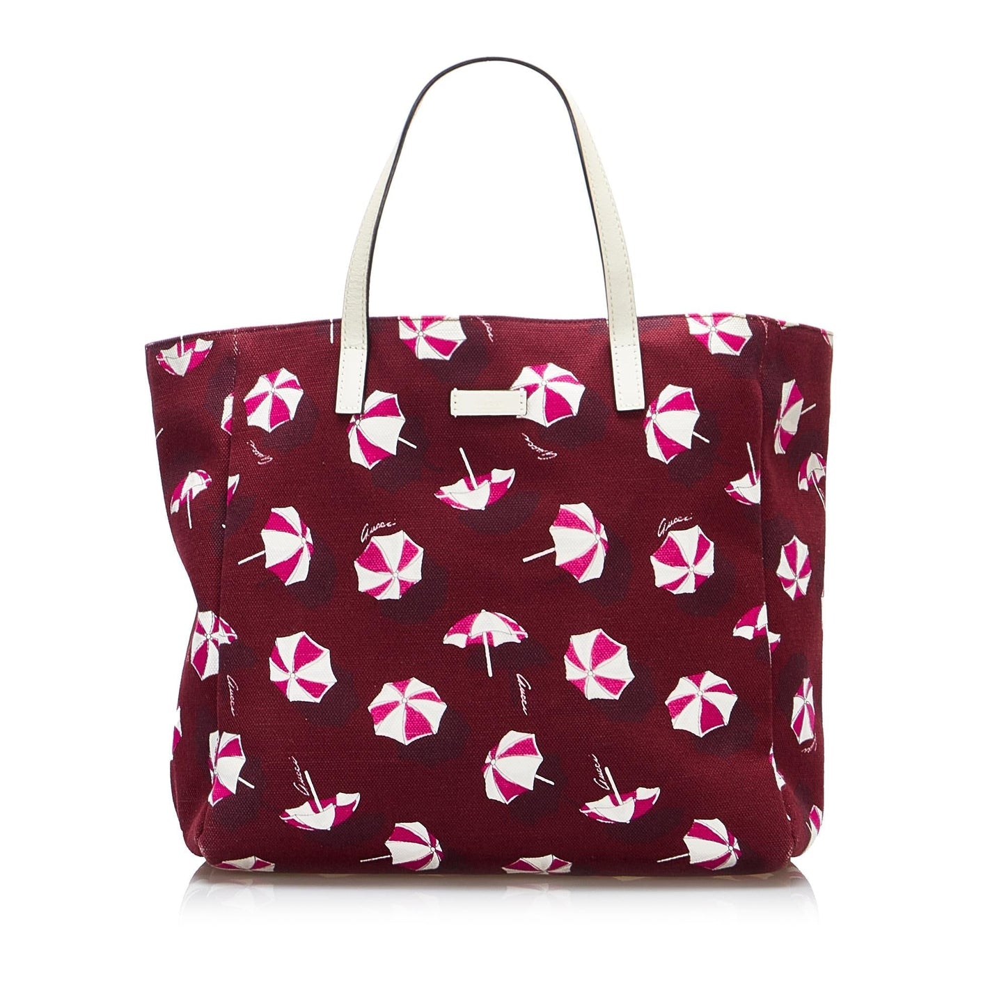 Luxury Gucci Printed Canvas Tote (SHG-stdQjI)
