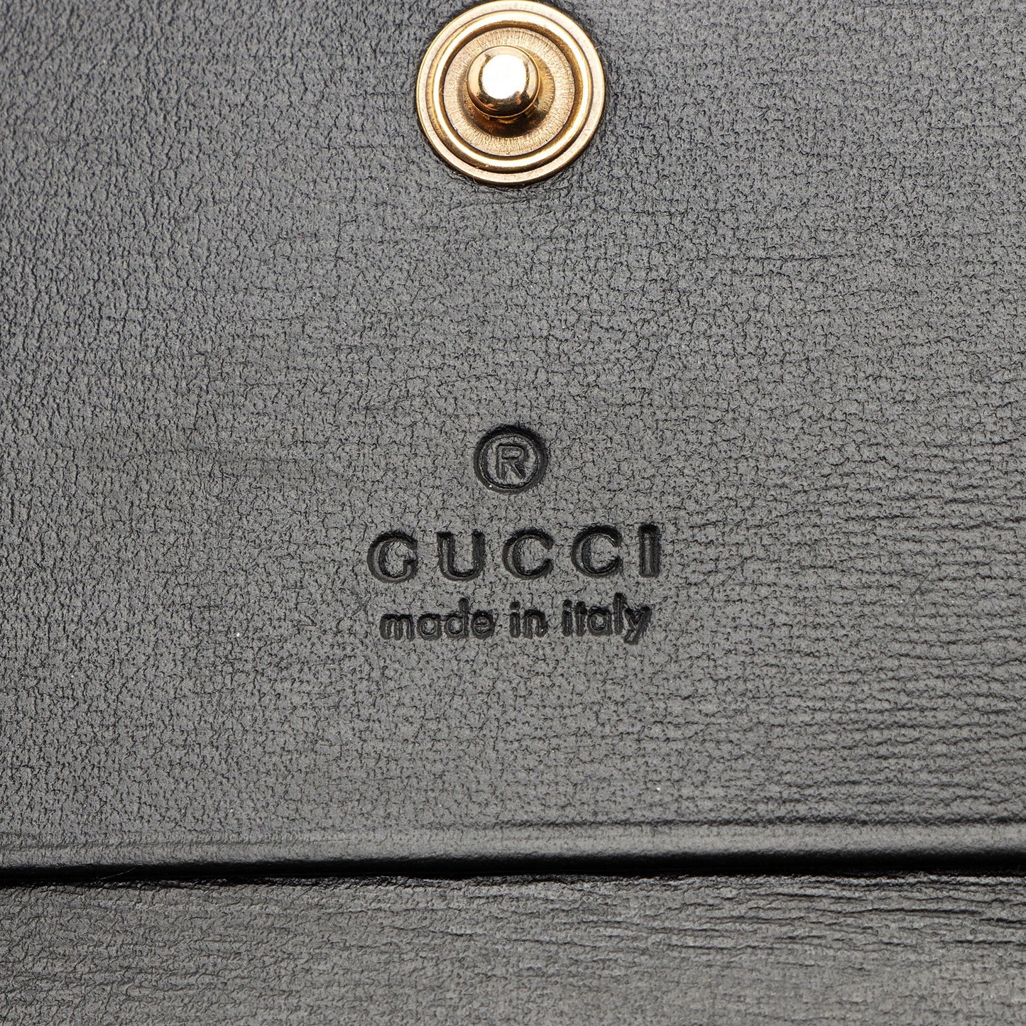 Gucci Quilted Leather GG Marmont Web Trapuntata Card Case Wallet (SHF-EdWHT1)
