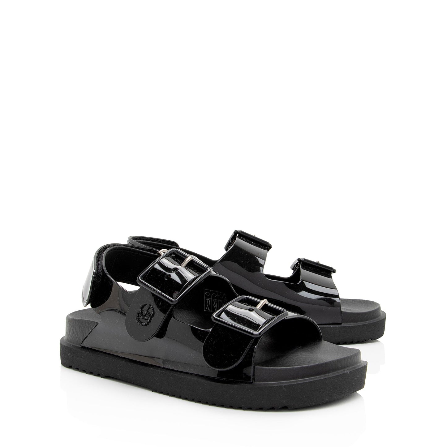 Gucci Rubber Double G Dad Sandals - Size 6 / 36 (SHF-5ZH23Q)