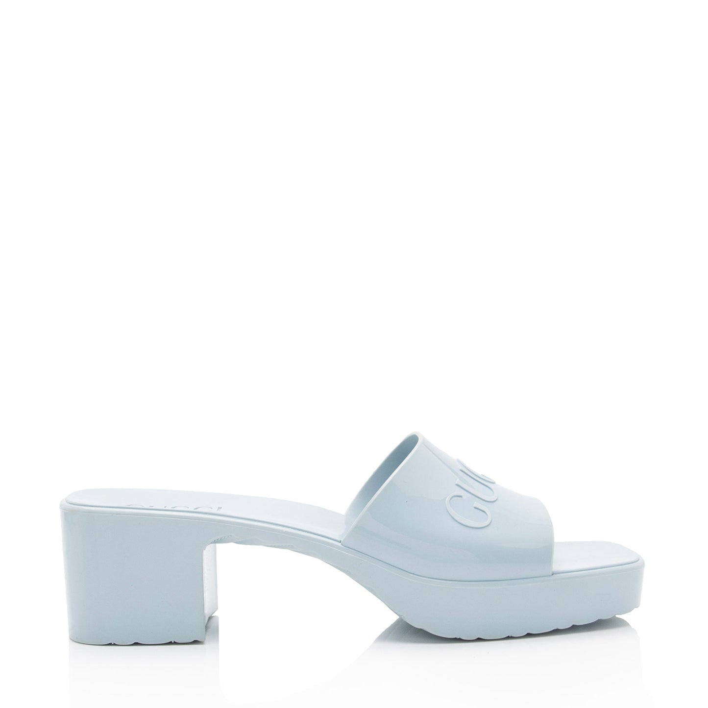 Gucci Rubber Slide Sandals - Size 10 / 40 (SHF-fylyXz)
