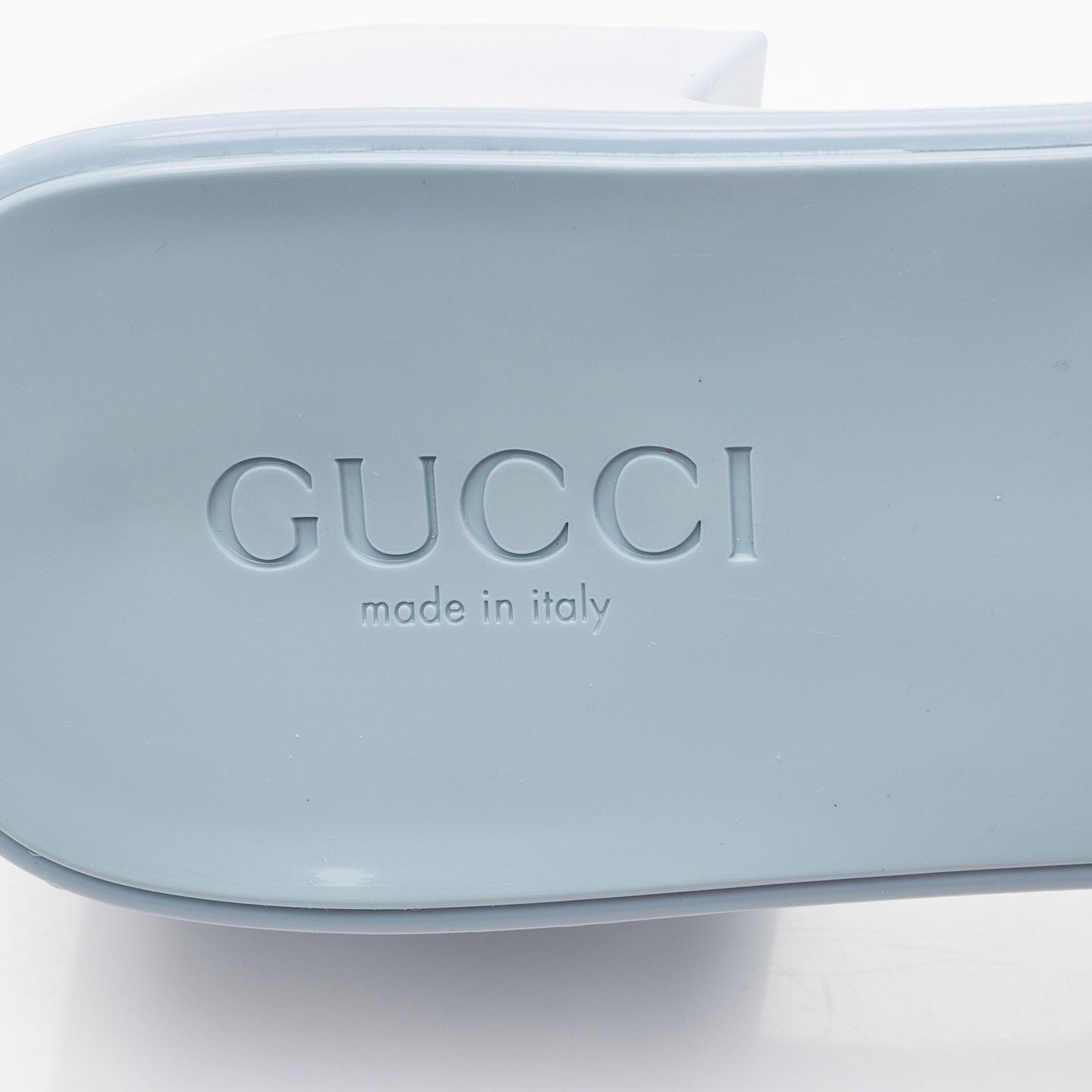 Gucci Rubber Slide Sandals - Size 10 / 40 (SHF-7TvM9V)