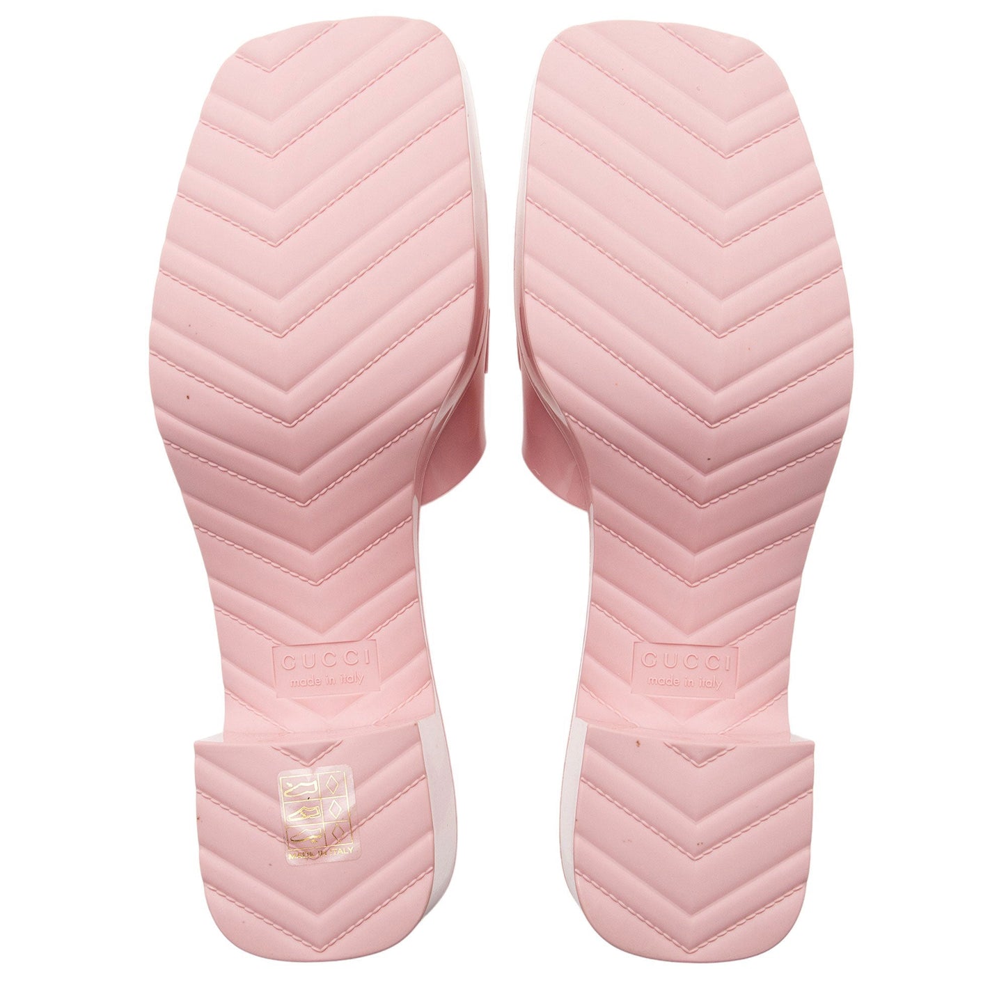 Gucci Rubber Slide Sandals - Size 8 / 38 (SHF-QqWmfI)